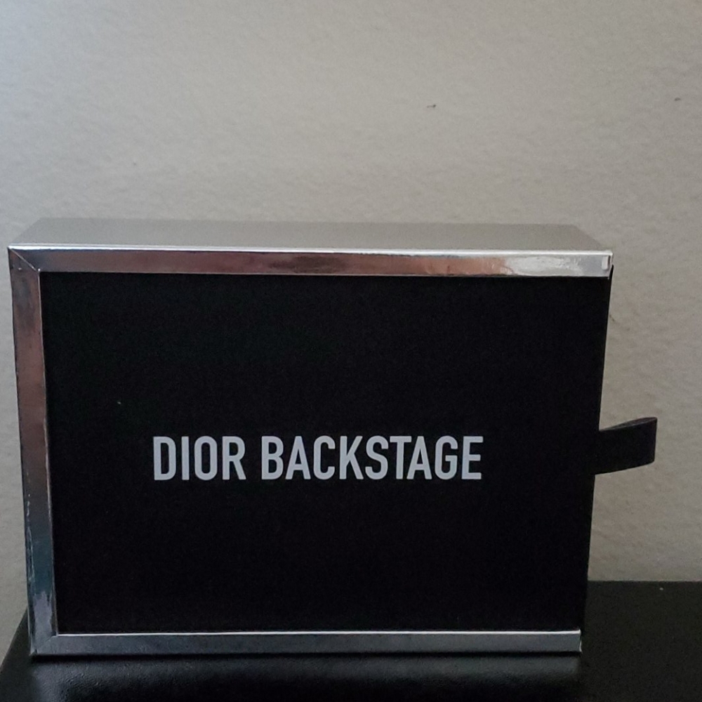 Dior backstage and light pink pouch